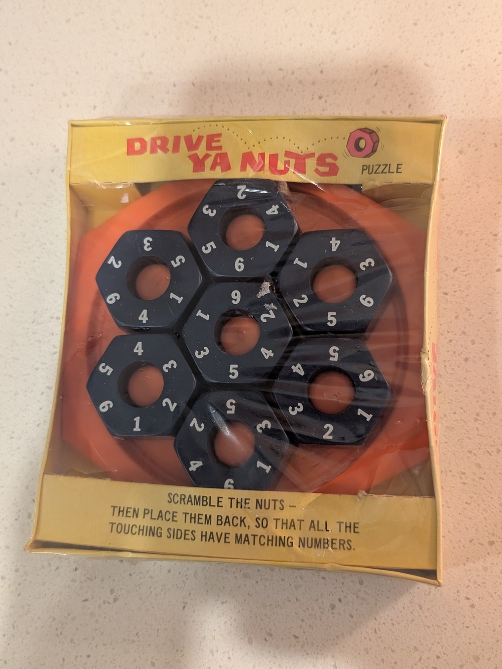 Drive Ya Nuts — Orange and Black